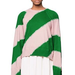 Zadig & Voltaire “Lea” Sweater Diagonal Stripe